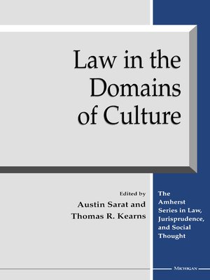 cover image of Law in the Domains of Culture